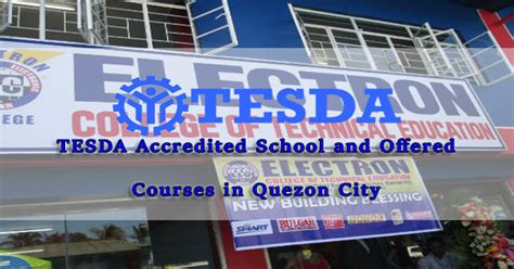 tesda caloocan courses offered|TESDA Accredited Schools and Training Centers in Caloocan City .